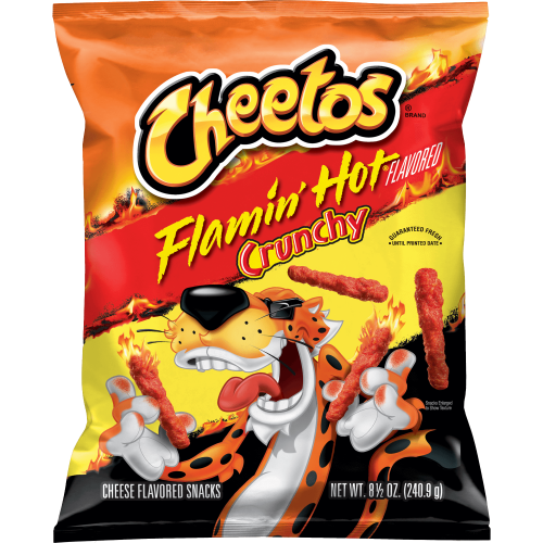 CHEETOS® Crunchy FLAMIN’ HOT® Cheese Flavored Snacks