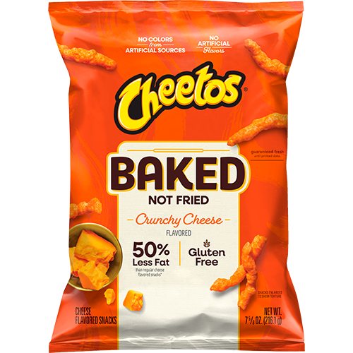 Product: CHEETOS® Baked Crunchy Cheese Flavored Snacks