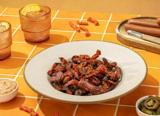 CHEETOS® FLAMIN' HOT® Air Fryer Hot Dog Chips