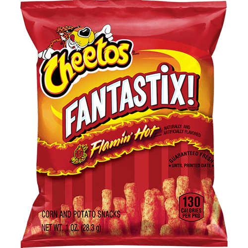 CHEETOS FANTASTIX FLAMIN HOT 104CS - FANGUY BROS WHOLESALE INC