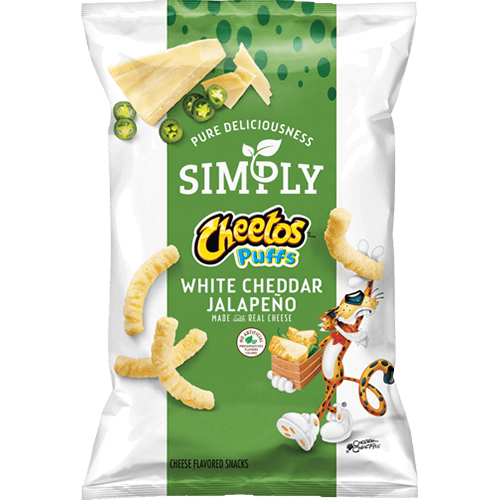 Cheetos Crunchy Cheddar Jalapeno Cheese Flavored Snacks, 2 Ounce