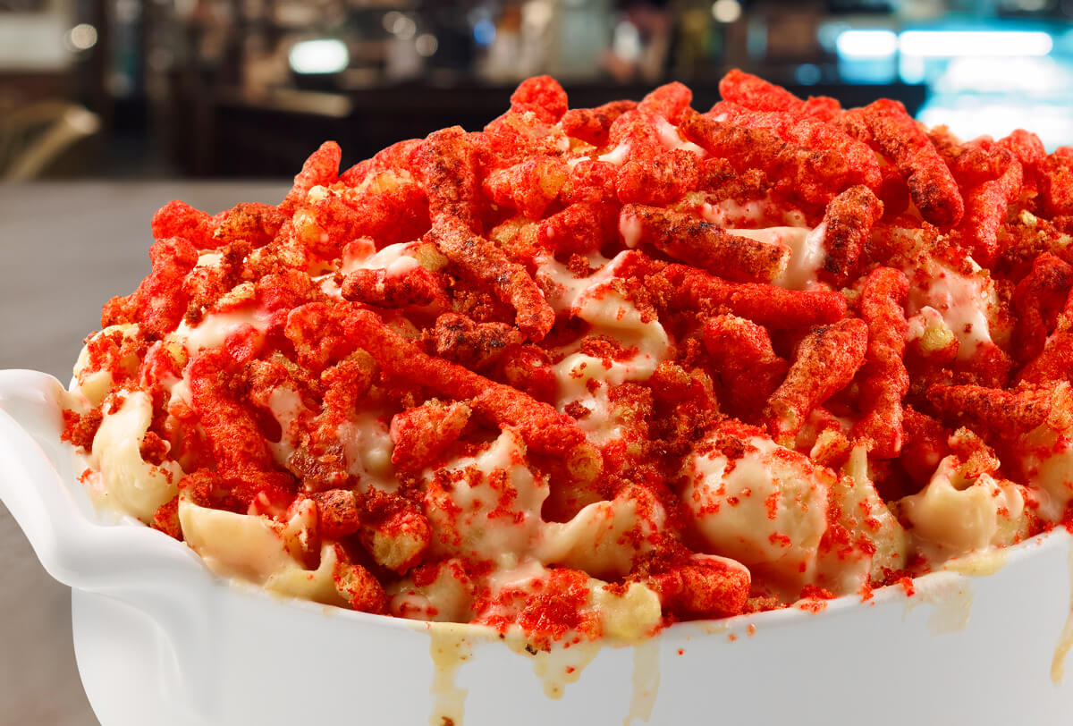 CHEETOS® FLAMIN' HOT® Chipotle Ranch and CHEETOS® Simply Puffs White Cheddar Mac n’ CHEETOS®