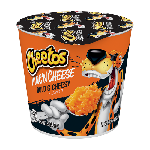 Tazón de macarrones con queso CHEETOS®, con mucho sabor y mucho queso