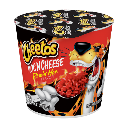 Tazón de macarrones con queso CHEETOS® FLAMIN' HOT®