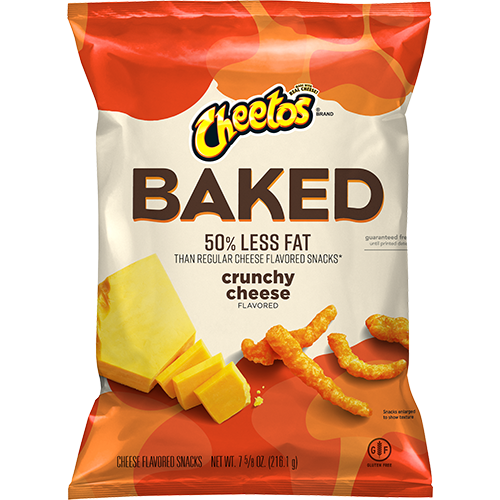 Cheetos Crunchy Cheese Flavored Snacks Flamin' Hot Flavored, 8.5 Oz.