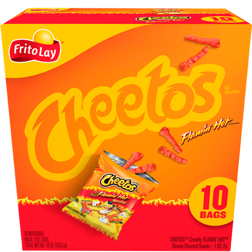 Cheetos Flamin Hot, Cheese & Puffed Snacks