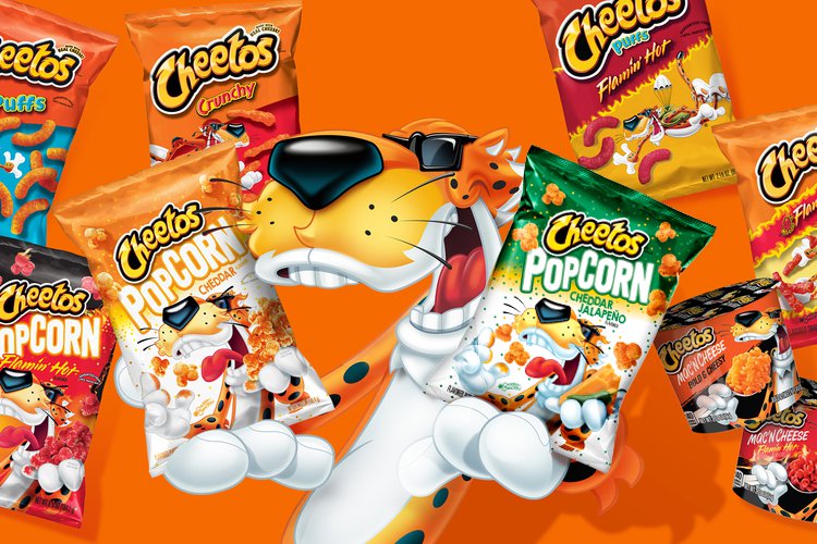 Cheetos Flamin Hot Crunchy - Salgadinho Queijo Picante - Importado EUA