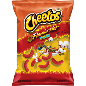 Cheetos Flamin Hot Crunchy - Salgadinho Queijo Picante - Importado EUA