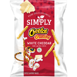 CHEETOS® Simply Crunchy White Cheddar Cheese Flavored Snacks