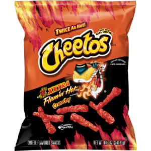 Cheetos Flamin Hot Crunchy - Salgadinho Queijo Picante - Importado EUA