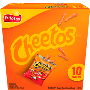 Cheetos Crunchy Flamin' Hot Cheese Flavoured 285g